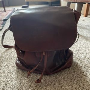 NWOT Brown Rachel Roy Backpack Purse